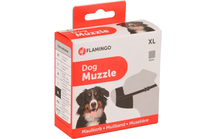 Flamingo Dog Muzzle - Okidogi.store