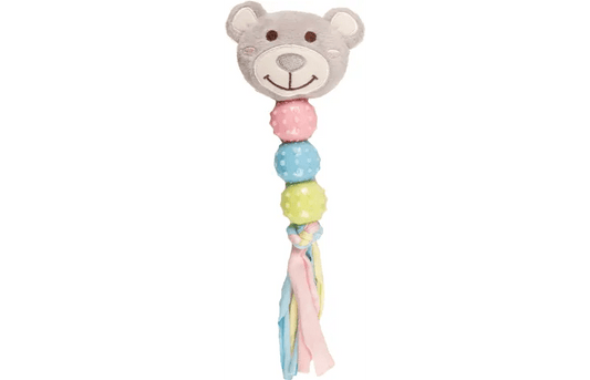 Flamingo Dog toy Petty Bear with Ball Mix - Okidogi.store