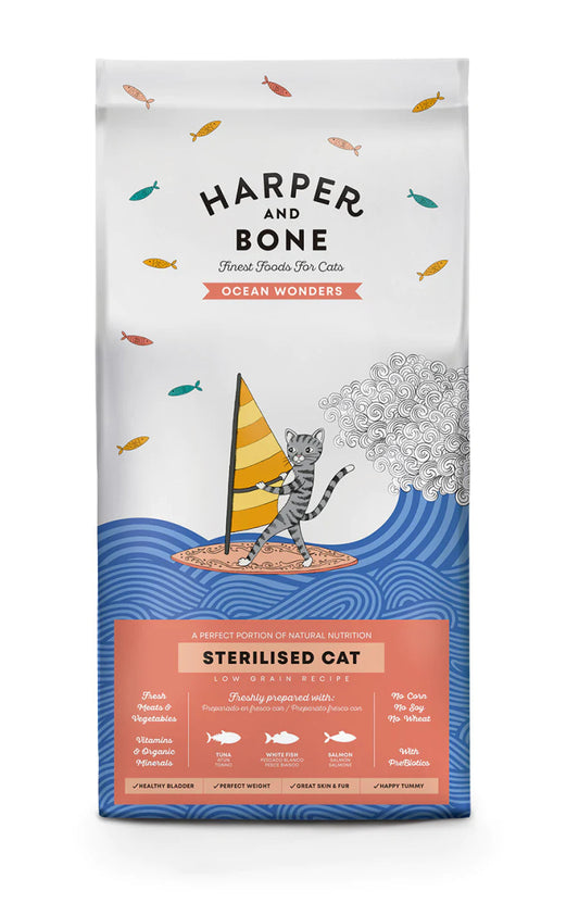 Harper & Bone Cat Sterilised Ocean Wonders - Okidogi.store