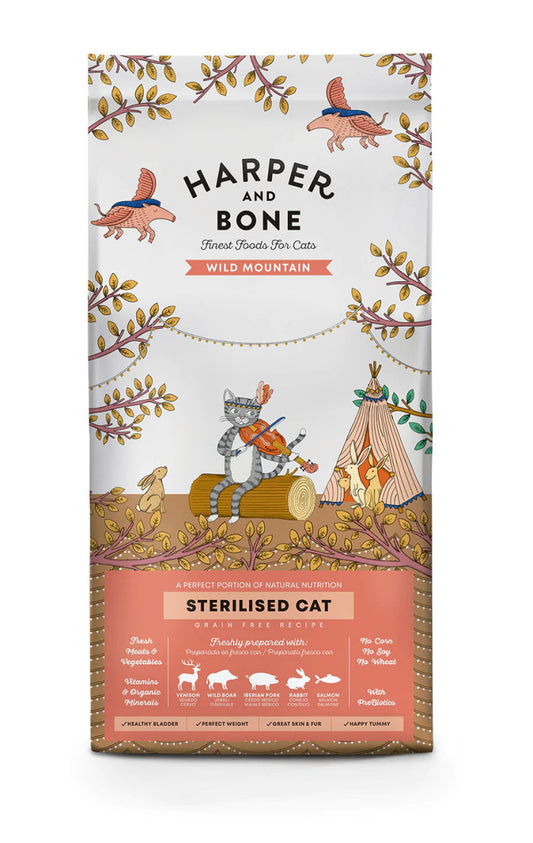 Harper & Bone Cat Sterilised Wild Mountain - Okidogi.store