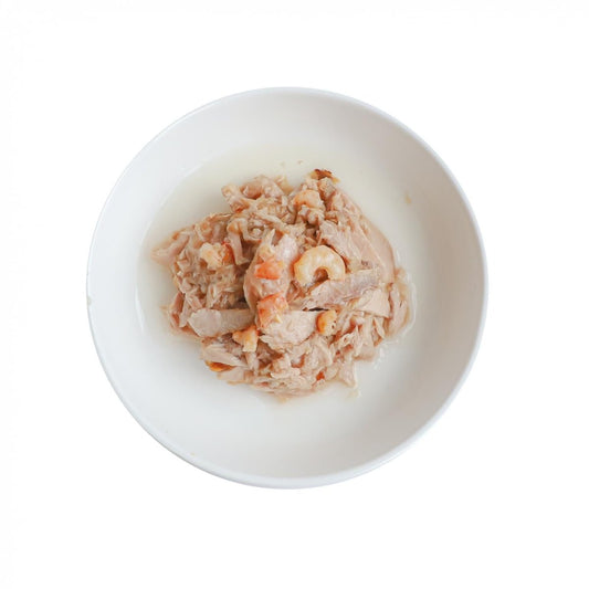 Kit Cat Deboned Tuna with Shrimp 80g - Wet food in Jelly - Okidogi.store