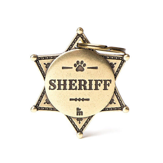 My Family Name Tag Sheriff Bronce BHSHERIFF01 - Okidogi.store