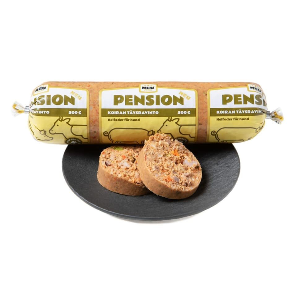 Neu: Pension 500g cooked dog food with spices - Okidogi.store