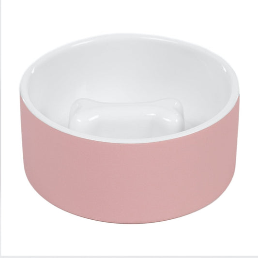 PAIKKA Slow Feed Bowl Pink M -50% - Okidogi.store