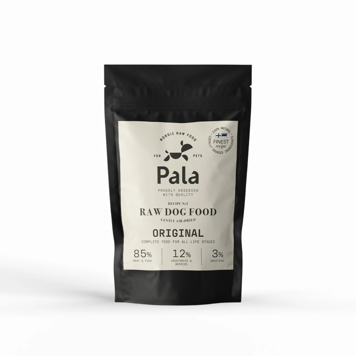 PALA RAW DOG FOOD, Original, 100% Natural Air-Dried Complete Food for Dogs - Okidogi.store