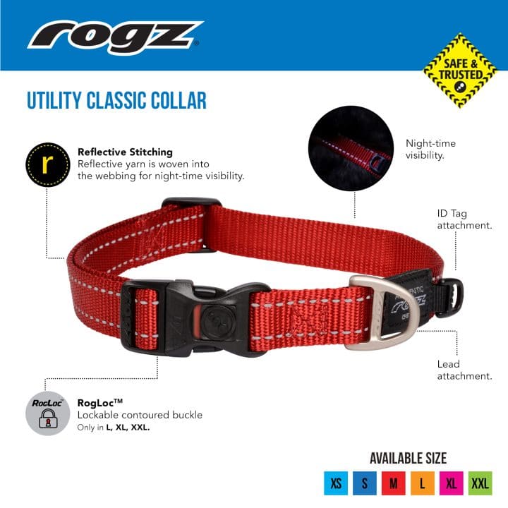 Rogz Classic Collar - Okidogi.store