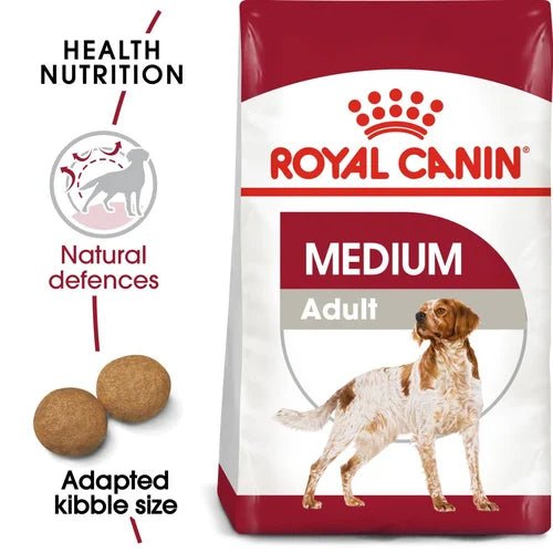 Royal Canin Medium Adult Dry Food 4kg - Okidogi.store