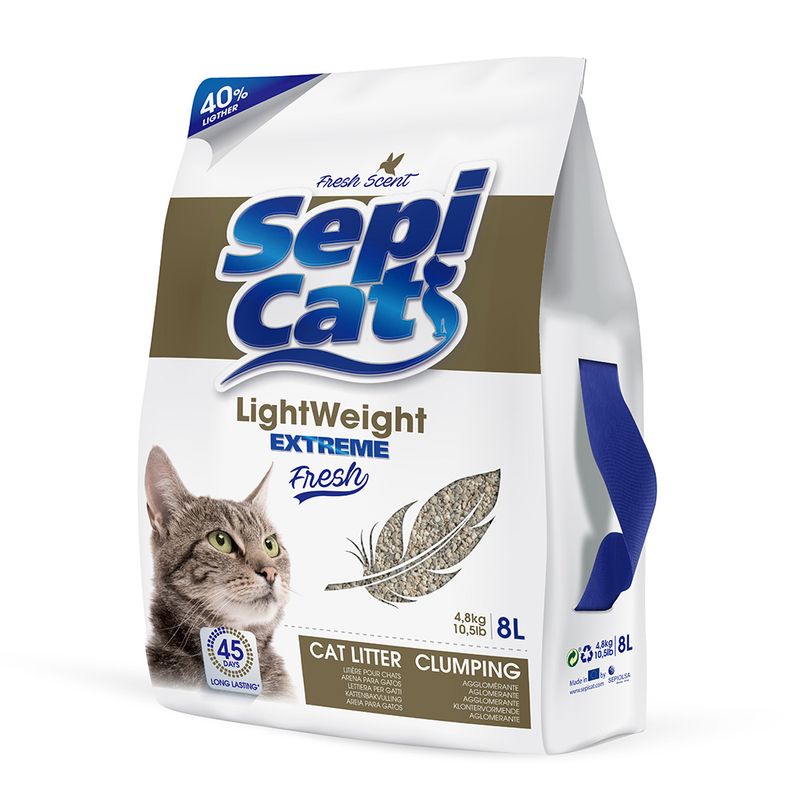 Sepicat Lightweight Extreme Fresh Clumping Cat Litter - Okidogi.store